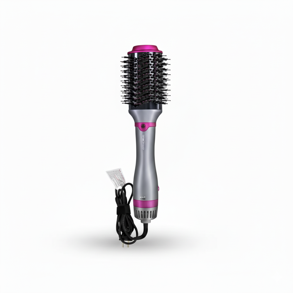 Escova de ar quente Pro Multi 1200W com 4 cabeças intercambiáveis e tecnologia de íons negativos bivolt