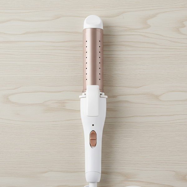 Alisador 2 em 1 Essence com vapor e placas de turmalina cerâmica para alisamento e cachos profissionais