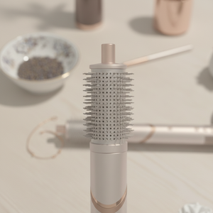 Secador modelador 6 em 1 Pro Íon com auto curler, escovas térmicas e tecnologia de íons negativos