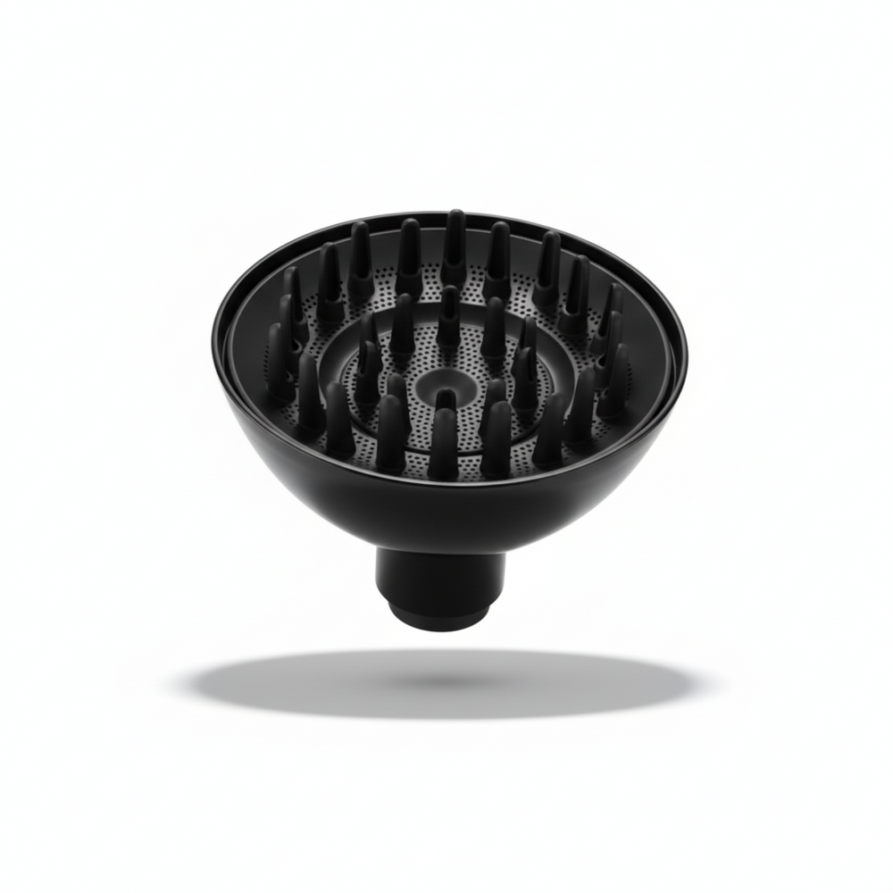 Difusor universal para cachos Curl Boost com definição profissional e secagem rápida inteligente