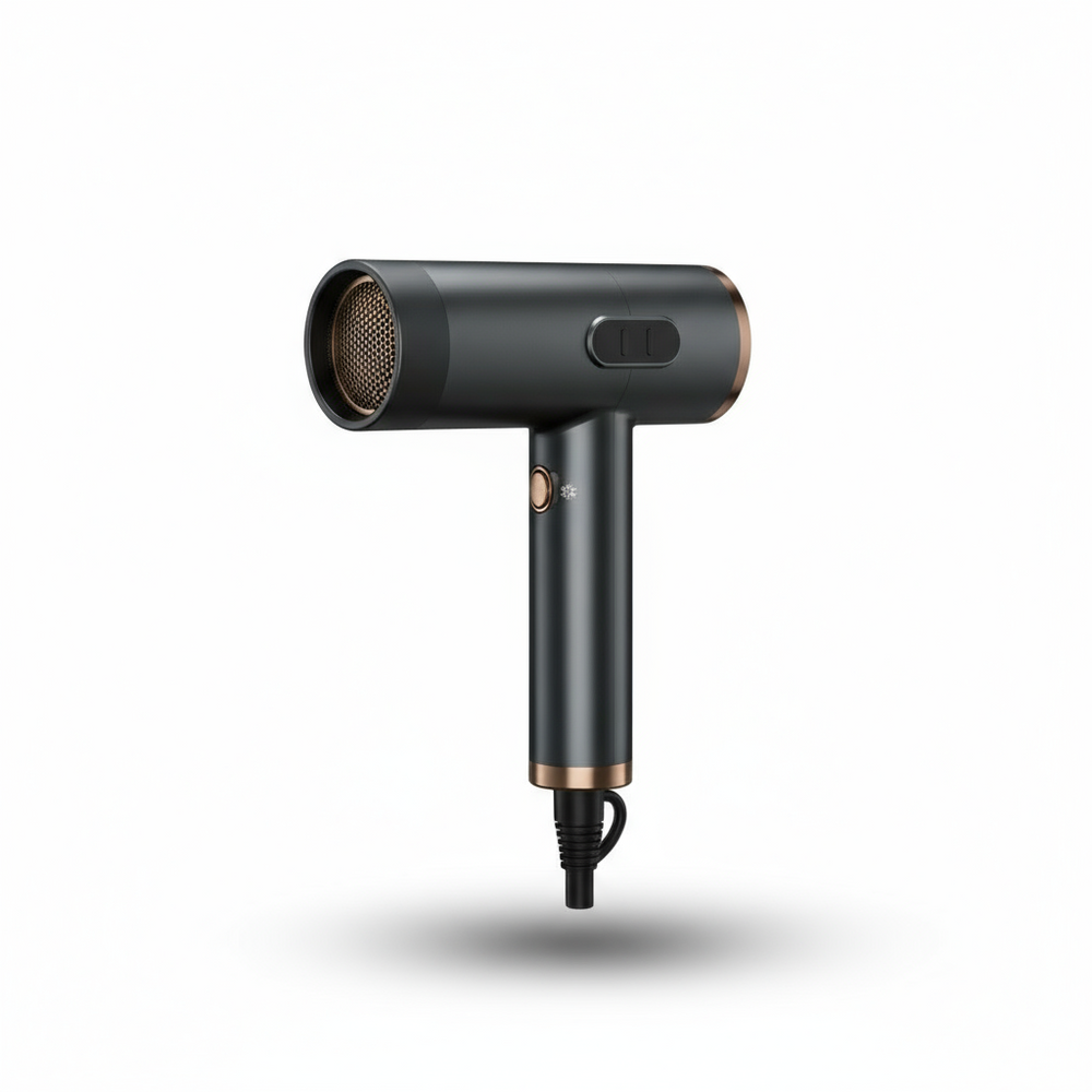 Secador profissional Velocity com display LCD, motor 110000 RPM e tecnologia iônica para secagem rápida