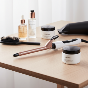 Modelador de cachos permanente Wave 0.5 polegadas com barril cerâmico para cachos pequenos e definidos