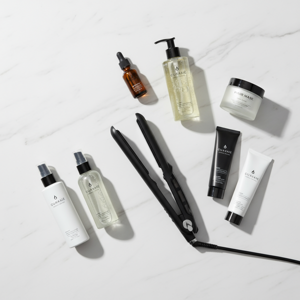 Alisador de cabelo profissional MCH Pro com placas cerâmica turmalina e aquecimento rápido até 230°C