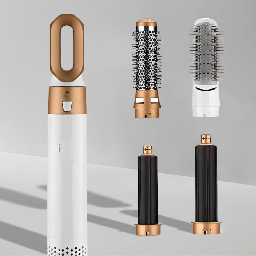 Ivora Flow™ 5 em 1 - Secador | Modelador | Escova