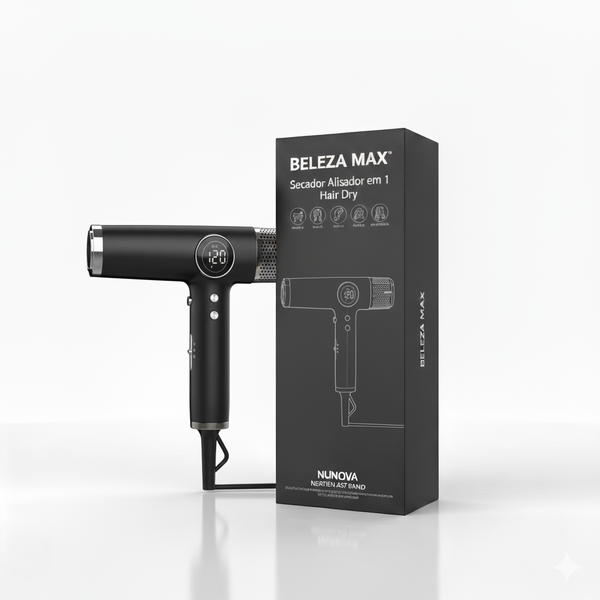 Secador Profissional 5 em 1 com Display LCD - Aero