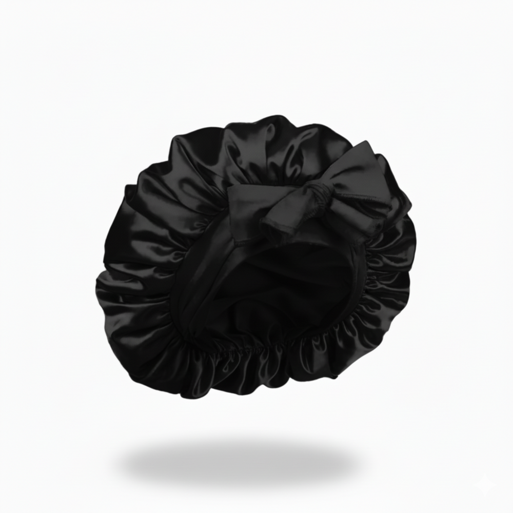 Touca de cetim para dormir com proteção noturna capilar e controle de frizz Sleep Care
