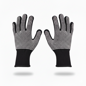 Luvas térmicas anti-queimadura Heat Shield para proteção profissional com chapinha e modelador
