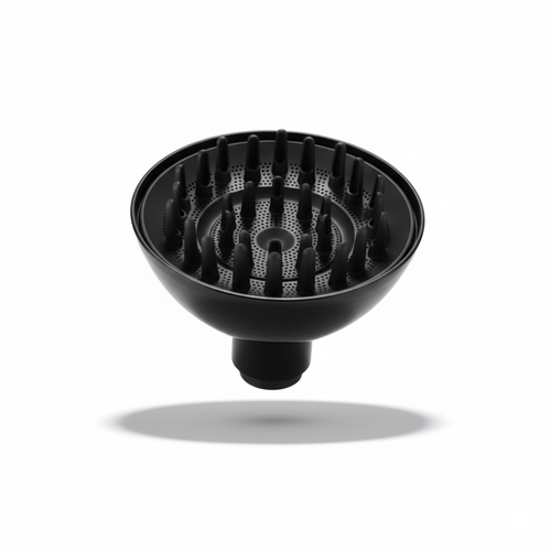 Difusor universal para cachos Curl Boost com definição profissional e secagem rápida inteligente
