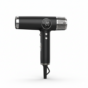 Secador profissional 5 em 1 Aero com display LCD, motor 110000 RPM e tecnologia iônica para secagem rápida
