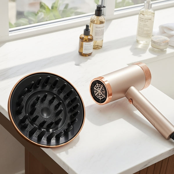 Difusor grande para Airwrap com secagem rápida e definição profissional de cachos
