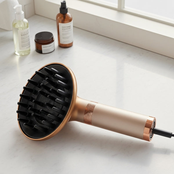 Difusor grande para Airwrap com secagem rápida e definição profissional de cachos
