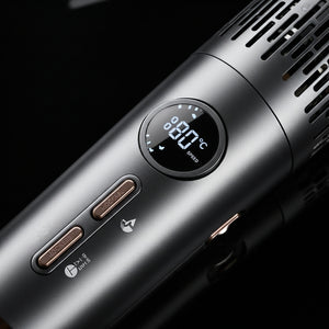 Secador profissional Velocity com display LCD, motor 110000 RPM e tecnologia iônica para secagem rápida
