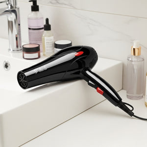 Secador AirFlex Pro com distribuição uniforme de calor para secagem rápida e controle de frizz
