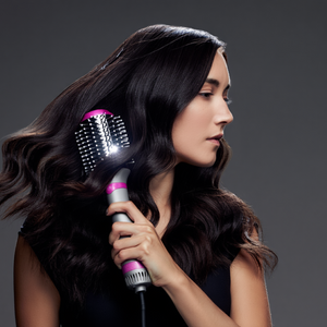 Escova de ar quente Pro Multi 1200W com 4 cabeças intercambiáveis e tecnologia de íons negativos bivolt
