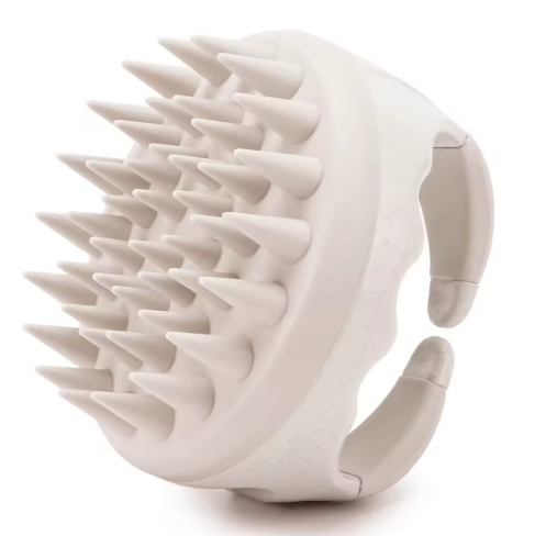 Massageador capilar de silicone premium para relaxamento total e estimulação da circulação do couro cabeludo
