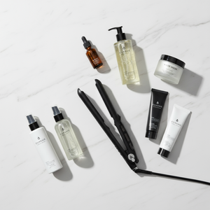 Alisador de cabelo profissional MCH Pro com placas cerâmica turmalina e aquecimento rápido até 230°C
