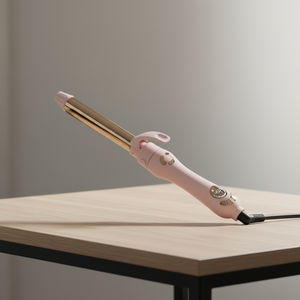 Modelador giratório automático Pro 3 Barris com display LCD e controle de temperatura 120-230°C profissional
