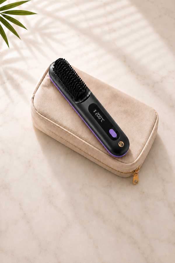 Ivora Silk™ - Escova Alisadora Portátil